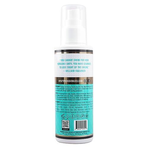 Uplift Provisions Company Uplift Provisions Company Sea Salt Spray - Versatile Texture Spray for Hair to Achieve Perfect Beach Waves, Amplify Curly Hair, or Boost Volume in Fine or Thin Strands - 5.5 oz