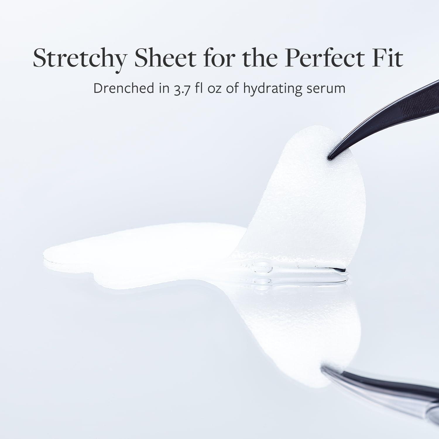 Spa treatment Spa Treatment HAS Stretch iSheet exo Japanese, Under Eye Patches for Puffy Eyes and Dark Circles, eye mask, Under Eye Masks, wrinkles, eyebag, eye masks for dark circles and puffiness (60 Sheets)
