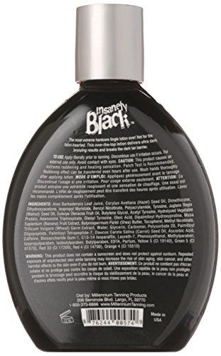 Millenium Tanning Millenium Tanning Insanely Black 60X UV Bronzer Accelerator Tanning Lotion, 2 Count, 13.5 fl oz
