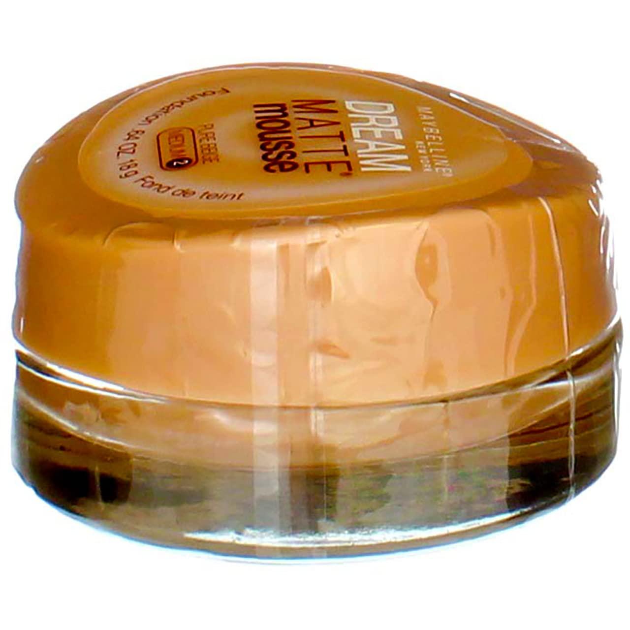 MAYBELLINE Maybelline Dream Matte Mousse Foundation, Pure Beige, 0.64 oz (Pack of 3)