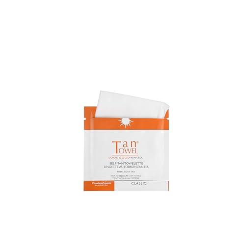 Tan Towel Tan Towel Tan Towel Full Body Classic 5 Pack, 0.5 FL OZ Each