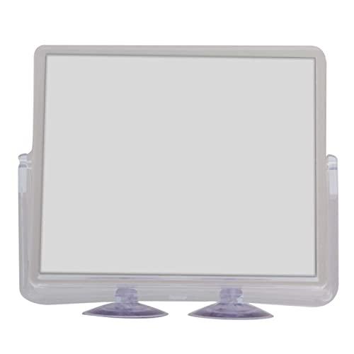 Zadro Zadro 2X Mag Z Fogless Swivel Shower Mirror with Dual Suction Cup, 6-Inch,Clear Acrylic,7" x 5.75" / 2X,ZM05