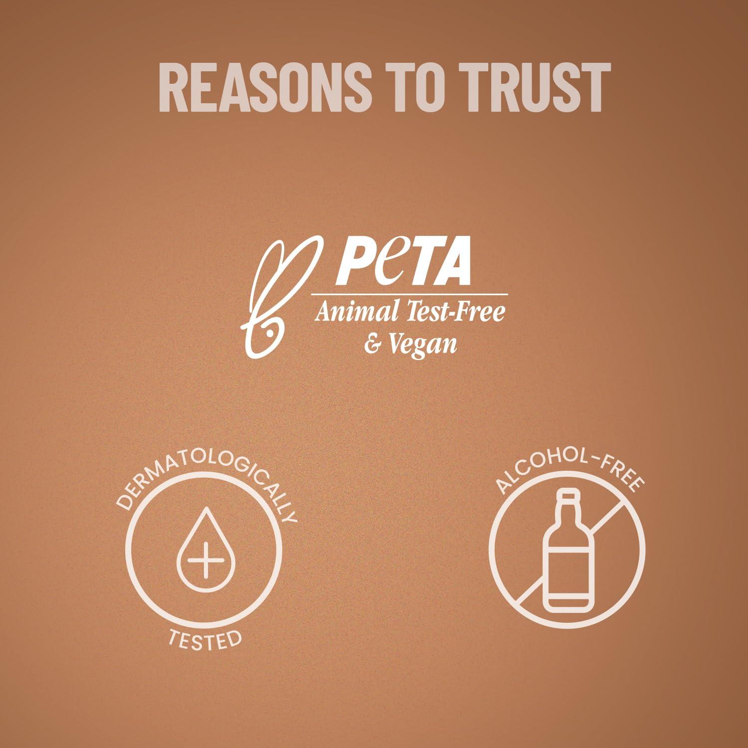 SWISS BEAUTY SWISS BEAUTY High Performance Foundation | Water-Resistant | Medium To Buildable Coverage Liquid Dewy Finish | Lightweight | Easy To Blend | With Vitamin C & Niacinamide | Rose Blush, 55G