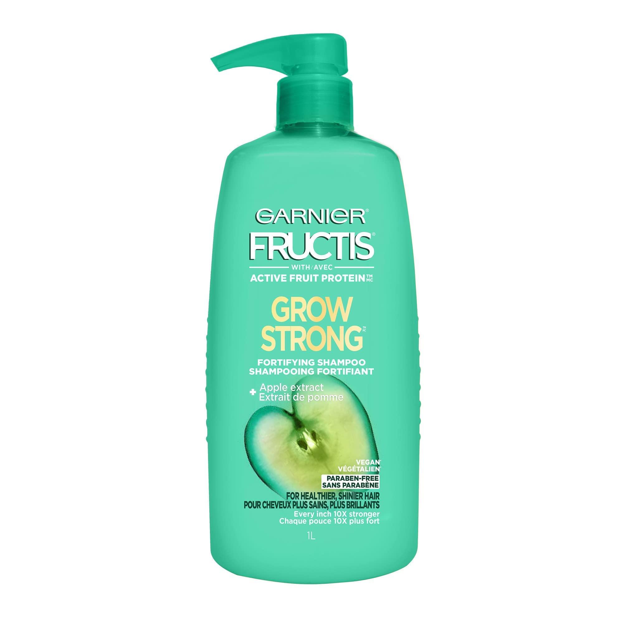 Garnier Garnier Fructis Grow Strong Shampoo, 33.8 Fl Oz, 1 Count (Packaging May Vary)