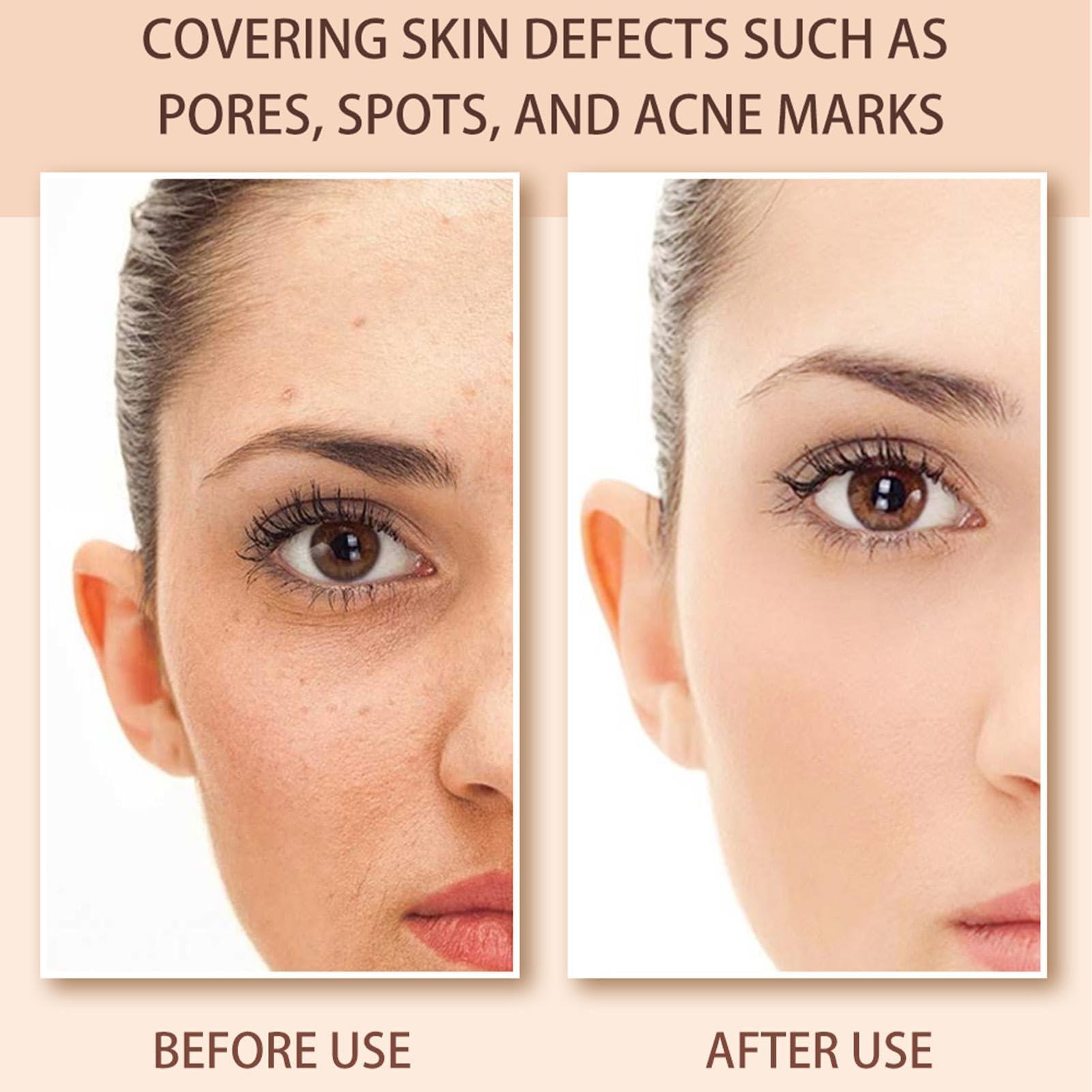 Hoghaki Under Eye Concealer Stick, Concealer for Dark Circles, Under Eye Full Coverage Concealer, 30g Waterproof Blemish Concealer Stick, Long-Lasting Cover up Makeup Concealer