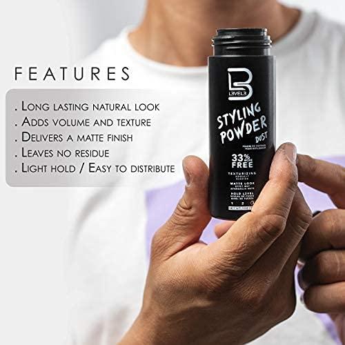 L3 L3 Level 3 Spider Wax - Long Lasting and Strong Hold Improve your Hair Volume and Texture - Level Three Hair Wax for Men
