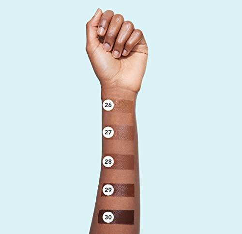 TULA TULA Skin Care Radiant Skin Brightening Serum Skin Tint SPF | Facial Sunscreen Provides Broad Spectrum SPF 30 Protection, Tinted, Serum-Light Formula Brightens and Evens Skin | Shade 30, 1.0 fl. oz.