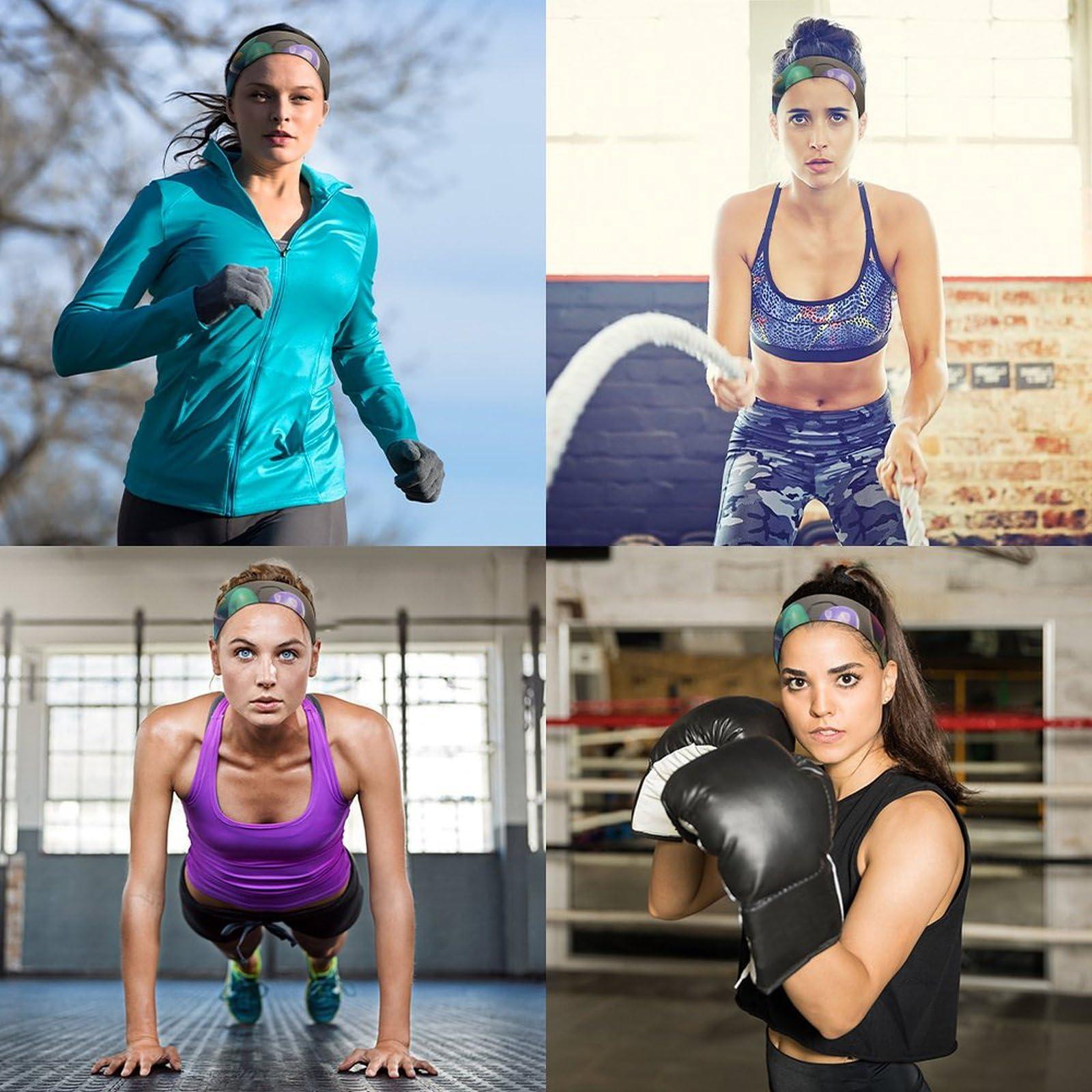 LXTDPBK LXTDPBK Headband for Women Men Sweatbands Sport Easter Eggs Hairband Wristbands Cotton Terry Cloth