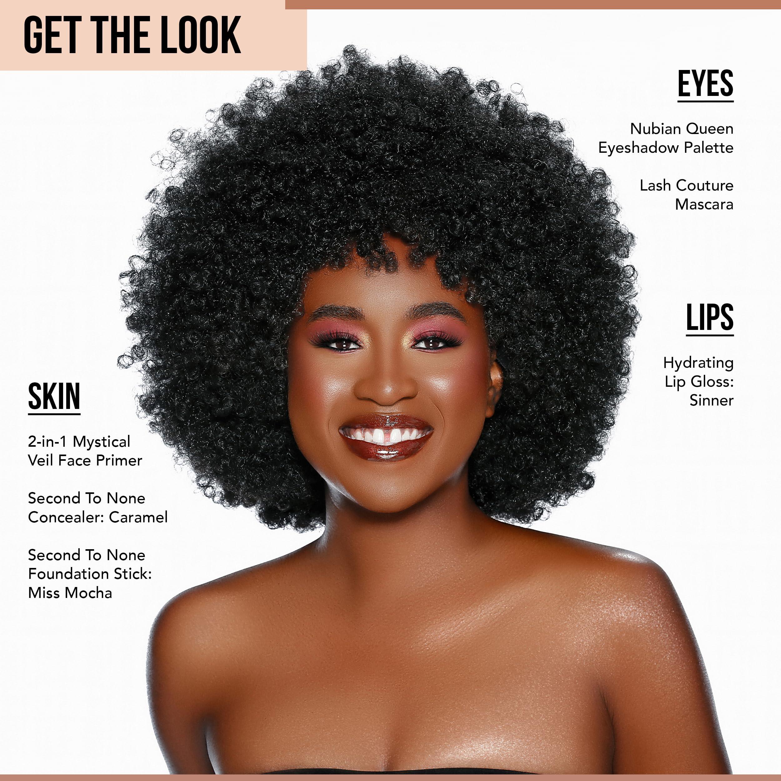 Glamazon Beauty Glamazon Second to None Foundation Stick, Miss Mocha, Light-to-Full Coverage, Weightless Makeup With a Glowy Natural Finish