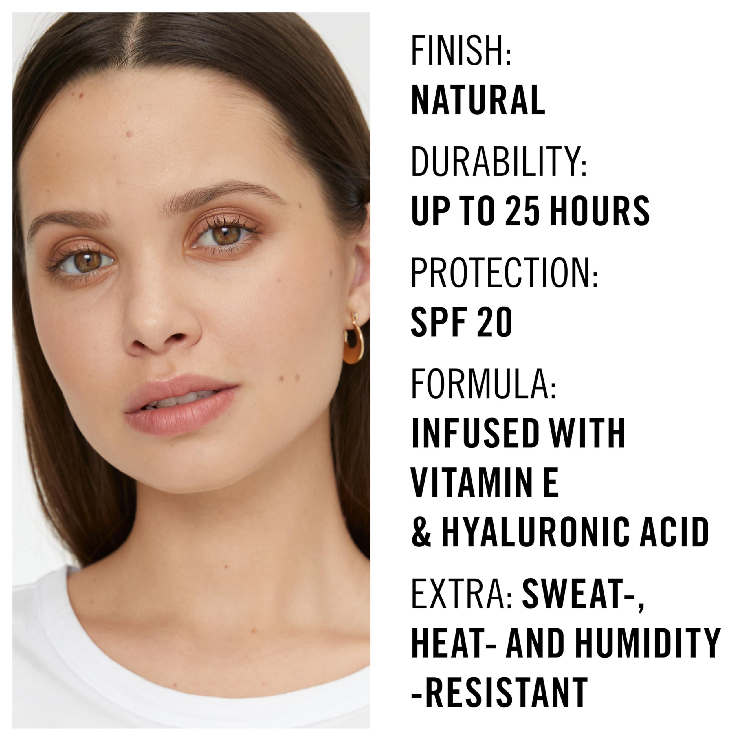 Rimmel Rimmel London Lasting Finish 25HR - 200 Soft Beige - Foundation, 25-Hour Wear, Full Coverage, Waterproof, 1oz