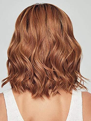 Raquel Welch & Maxwigs Simmer Elite Wig Color SS10/22 Shaded Iced Cappuccino - 11.5\" Sheer Indulgence Light Heat Friendly Synthetic Lace Monofilament Top Hand-Tied base Bundle MaxWigs Hairloss Booklet