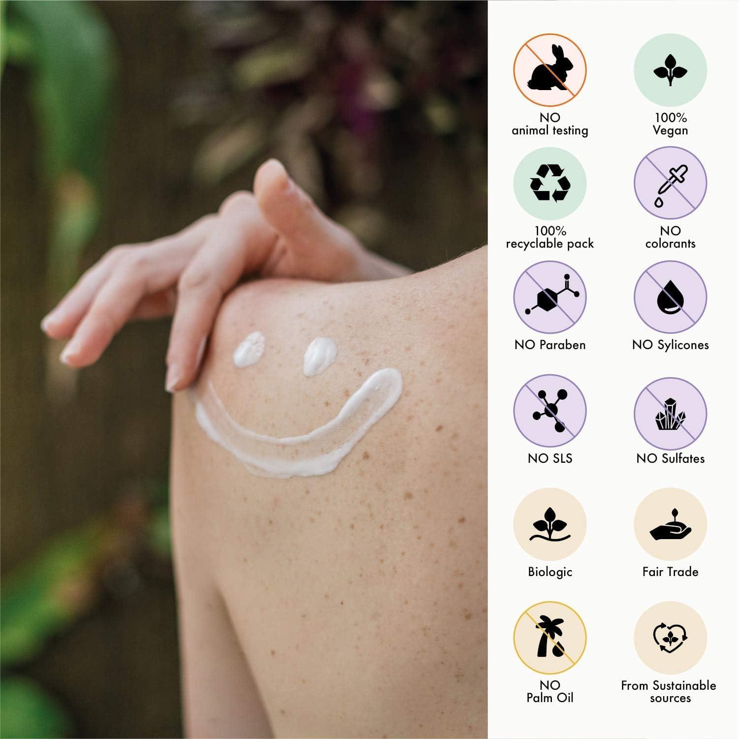 CRIN DE FLEUR CRIN DE FLEUR - Aloe Vera & Nettle Soap Bar - French Artisan Soap Handcrafted in South France, Cold Process, 3.2 oz