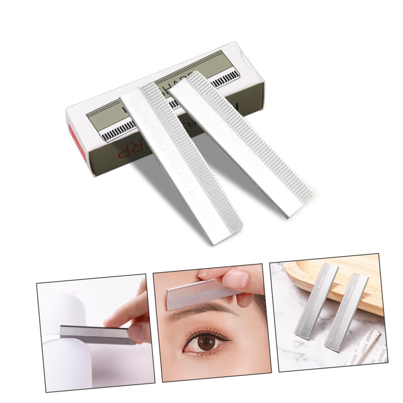 BIUDECO BIUDECO Eyebrow Shaver Eyebrow Trimmer Kit 100 Single Blades for Gentle and Accurate Brow Maintenance