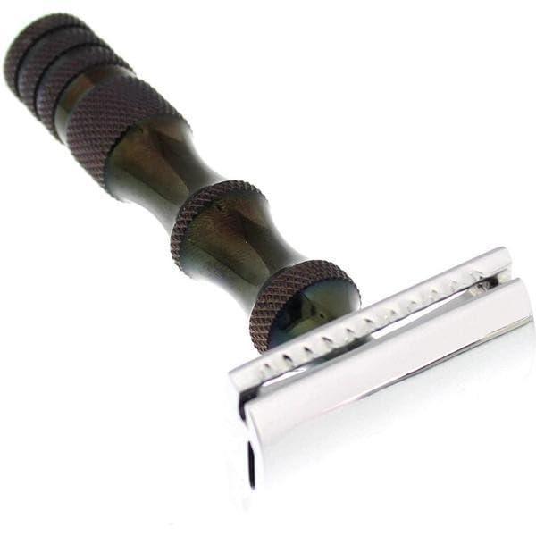 West Coast Shaving West Coast Shaving Black Titanium Collection Razor, 84BT (Open Comb)