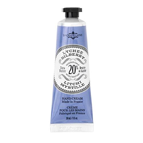 La Chatelaine La Chatelaine Lavender Hand Cream Trio Gift Set and Luxury Triple Milled Soaps (Lavender, Lychee Bilberry, Lemon Verbena)