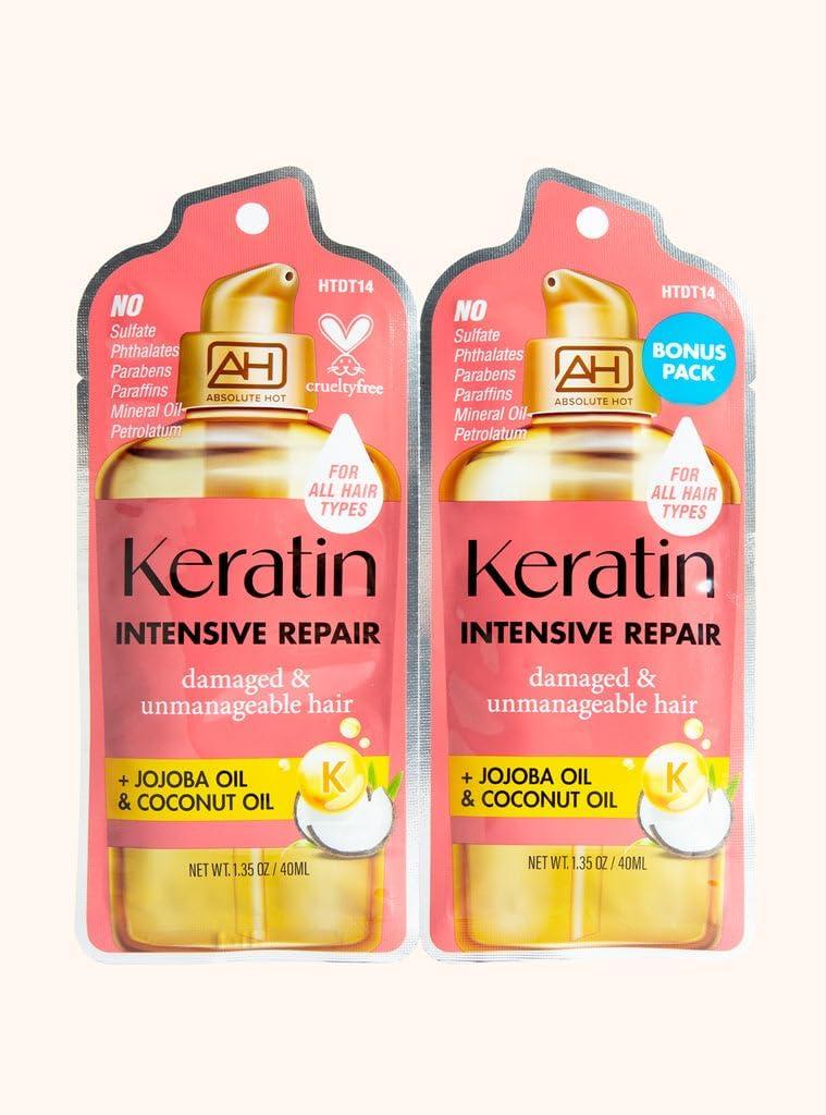Absolute New York Absolute New York Absolute Hot Keratin Extreme Conditioning Hair Treatment, Women Cosmetic Accessories