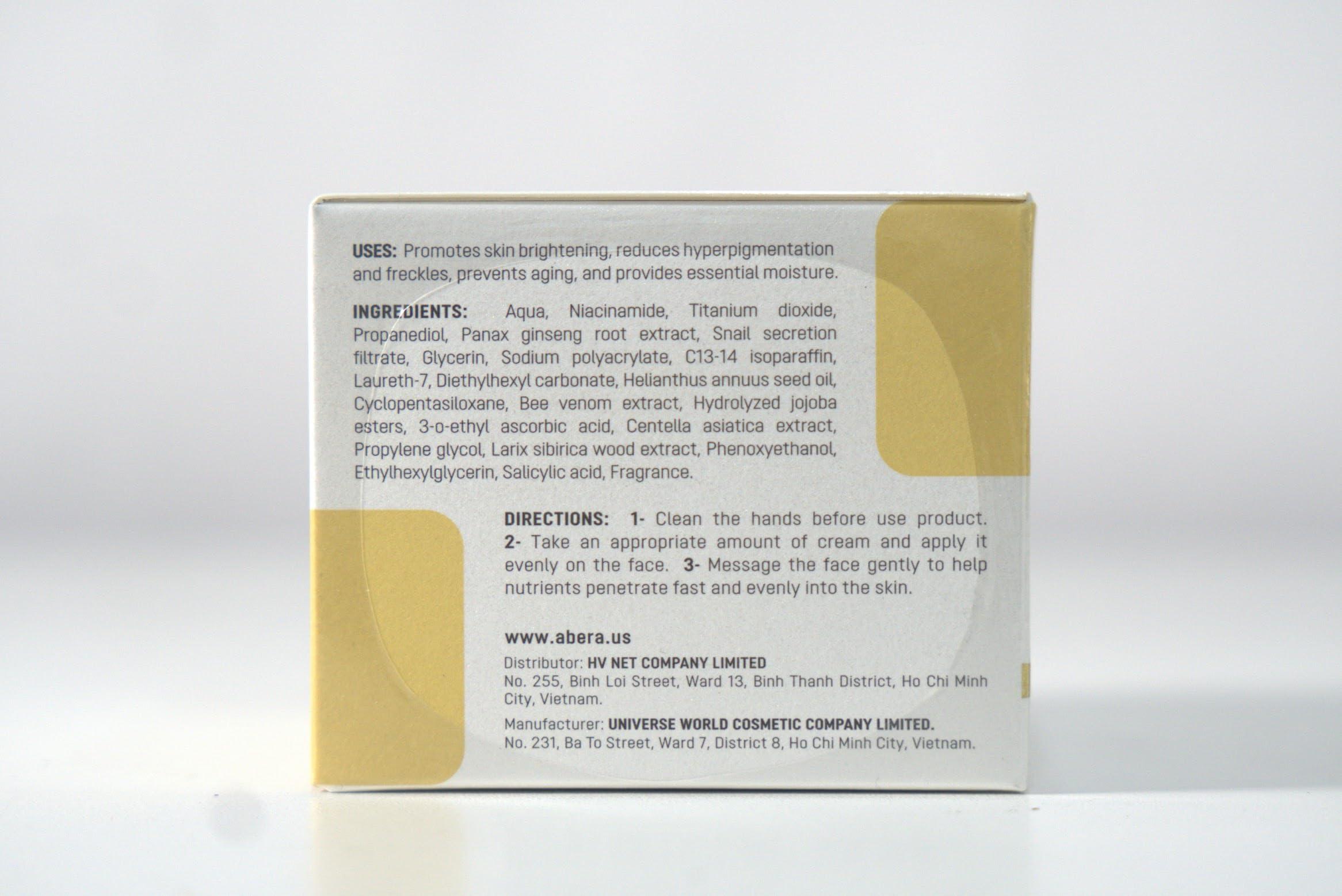 ABERA ABERA Dark Spot Remover for Face: Dark Spot Corrector for Age Spot Sun Spot Freckles Melasma Brown Spot - Faded Spot Correcting Cream for Face Hands (3 Boxes)