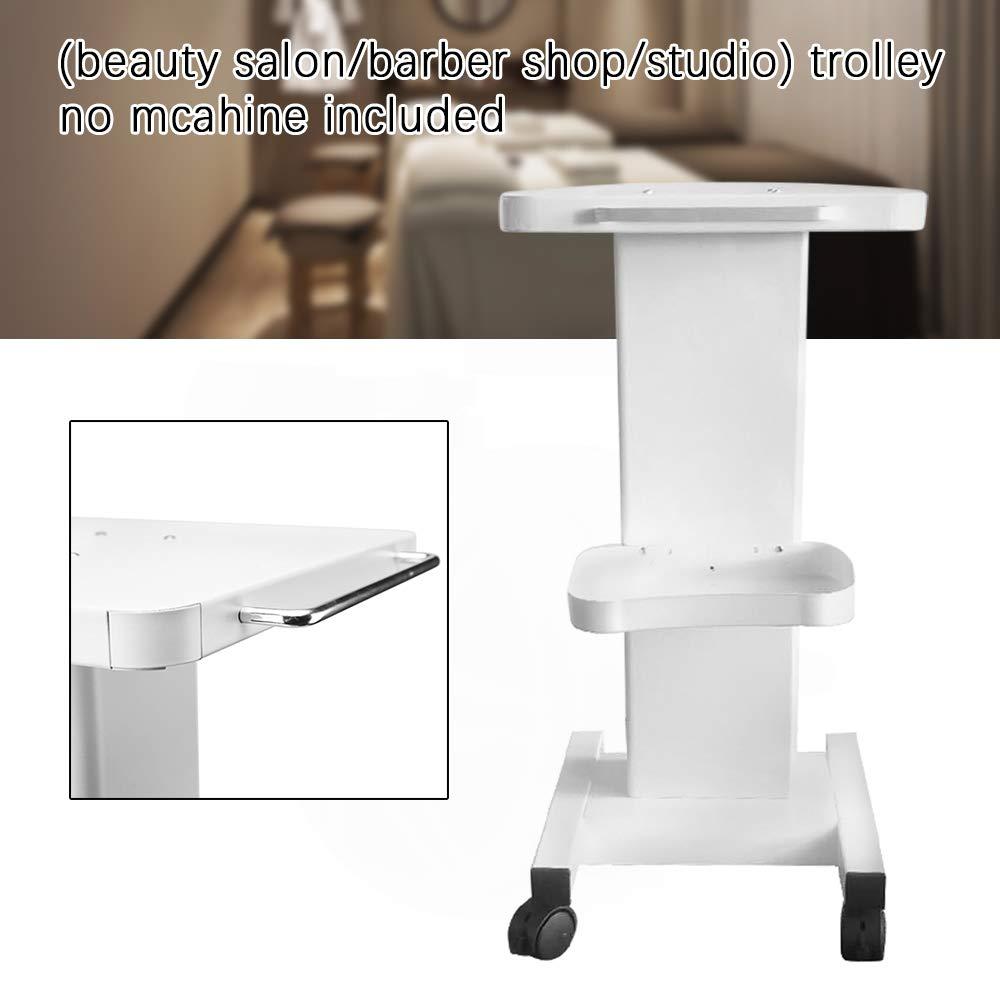 FARDIESER Beauty Salon Trolley Stand Rolling Cart, Mobile Rolling Cart Beauty Medical Tools Storage Trolley Beauty Cart Hair Salon Storage Equipment Professional Salon Spa Trolley Cart(35 * 35 * 70cm)