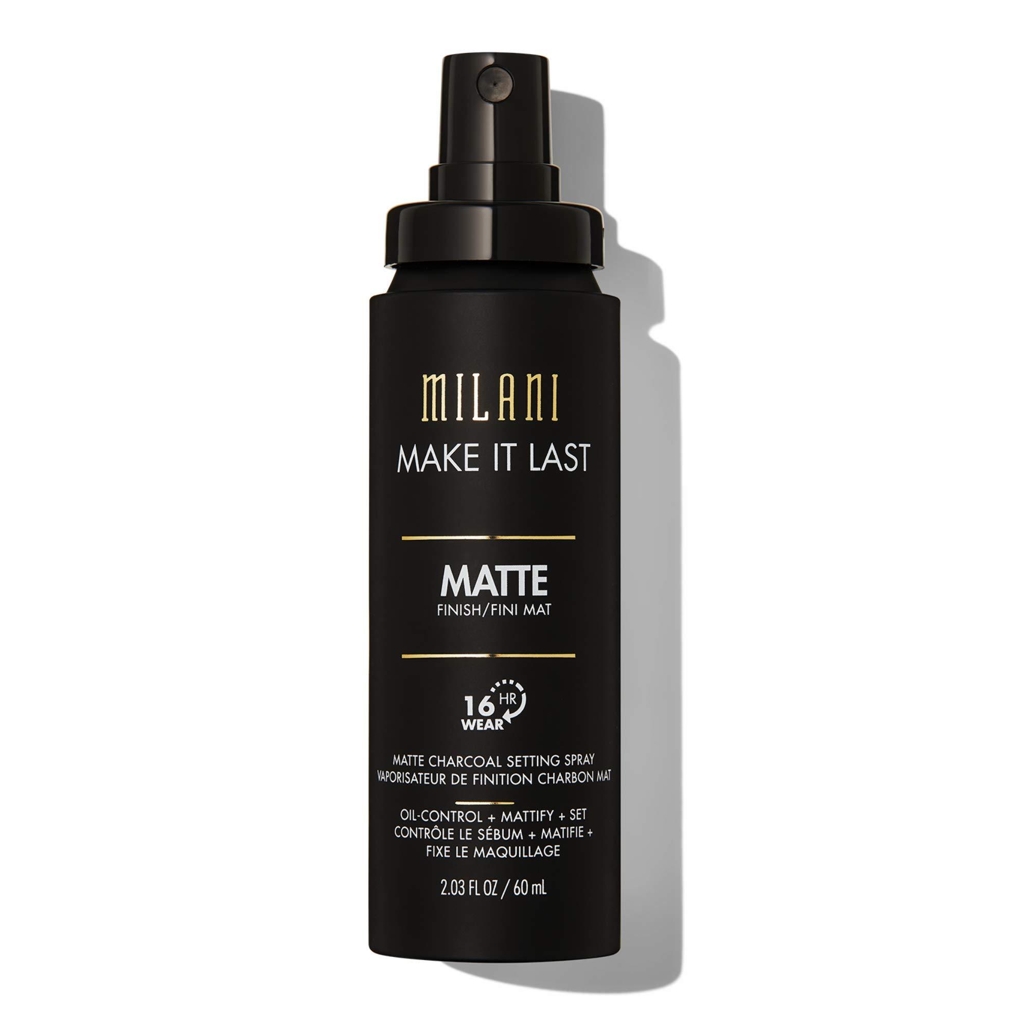 Milani Milani Make it Last Charcoal Matte Setting Spray & Milani Make It Last Sunscreen Setting Spray with SPF30