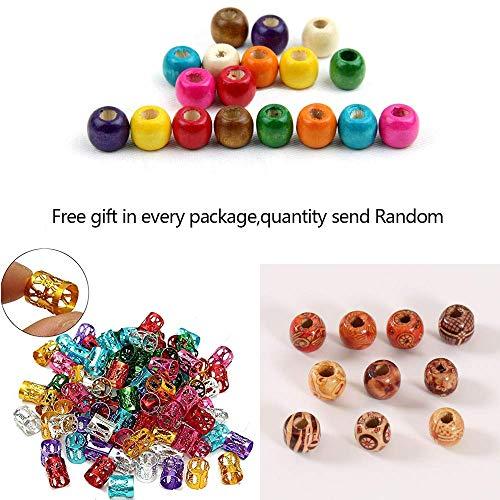 Aosome Aosome Dreadlocks Extensions 20Pcs Handmade Dreads Extensions Crochet Synthetic Dreads 20inch Deep Grey