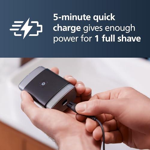 Philips Norelco Philips Norelco Home & Away Shave Duo Includes Philips Norelco 9000 Prestige Space Grade Edition (SP9886/89) + Compact Shaver (PQ888/81)