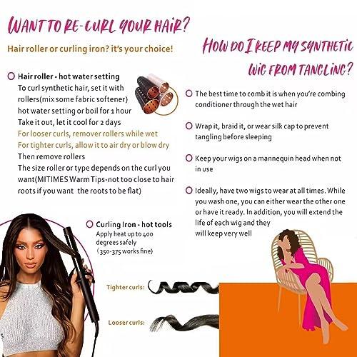 MITIMES MITIMES Pink Wigs Glueless HD Lace Front Wigs Pre Plucked Synthetic Body Wave Wear And Go Lace Front Wig For Cosplay Party Light Pink Wig With Natural Hairline For Fashion Women