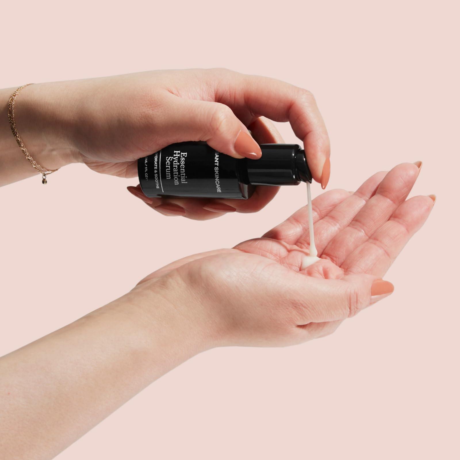 Deviant Skincare Deviant Skincare Essential Hydration Serum | Facial Serum Hydrates, Fortifies & Plumps Skin with Marula Seed Oil & Oat Ceramides Sooth & Fortify Skin Barrier Dewy, Plump Skin Youthful Look 1oz