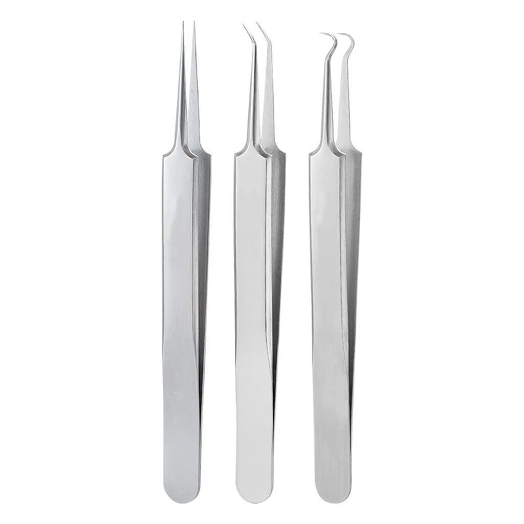 LLLSSS LLLSSS Cell Pimples Blackhead Clip Tweezers Beauty Salon Special Scraping Closing Acne Needle Tool