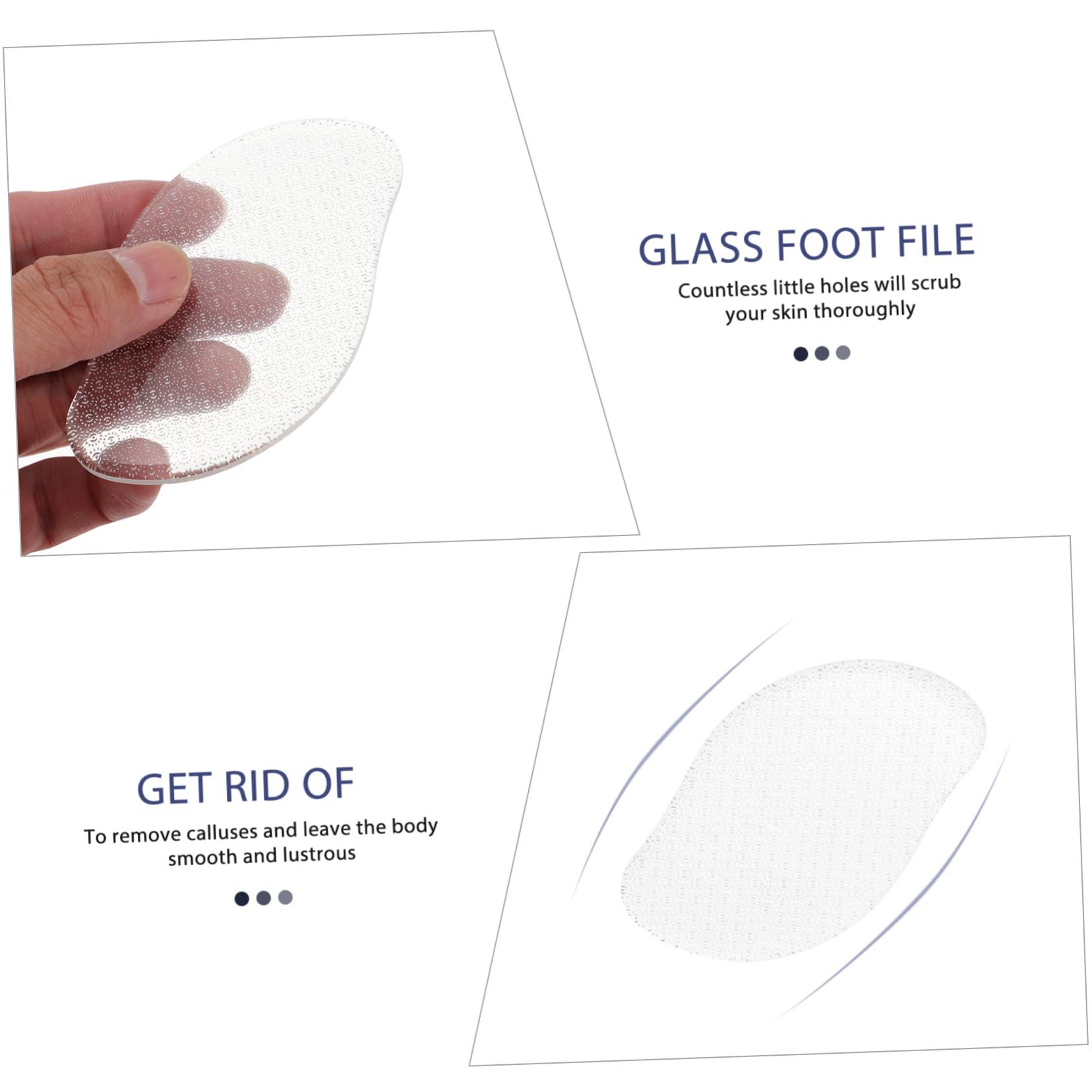 Hemoton Hemoton 2 Pcs Nano Dead Skin File Scraper Pedicure Tools Foot Grinder Foot Dead Skin Remover Foot Sander Foot Exfoliating File Foot Pedicure Tool Foot Remover Surface Epoxy White