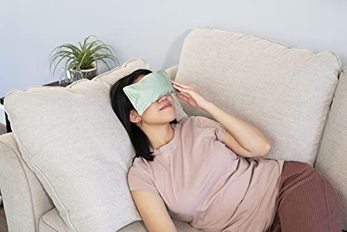 DreamTime DreamTime Lemongrass Eye Pillow Natural Herbal Mask for Relaxation Create A Spa Experience at Home, Green, 1 Count