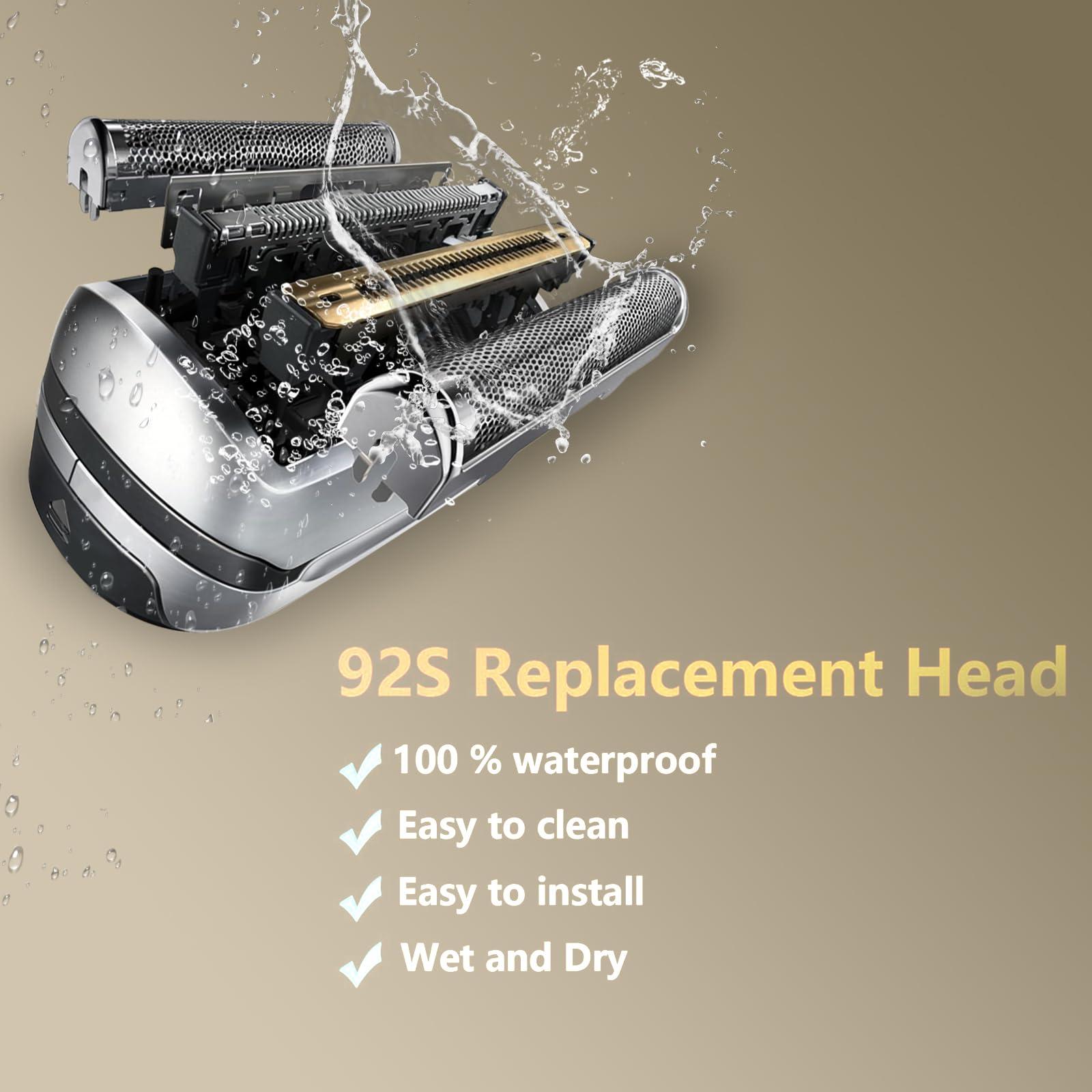UTYIKR UTYIKR 92B Shaver Replacement Heads - Compatible with braun Series 9 Replacement Heads-Compatible with 9290cc, 9291cc, 9370cc, 9376cc, 9293s, 9260s, 9295cc, 9385cc, 9390cc, 9330s, 9296cc