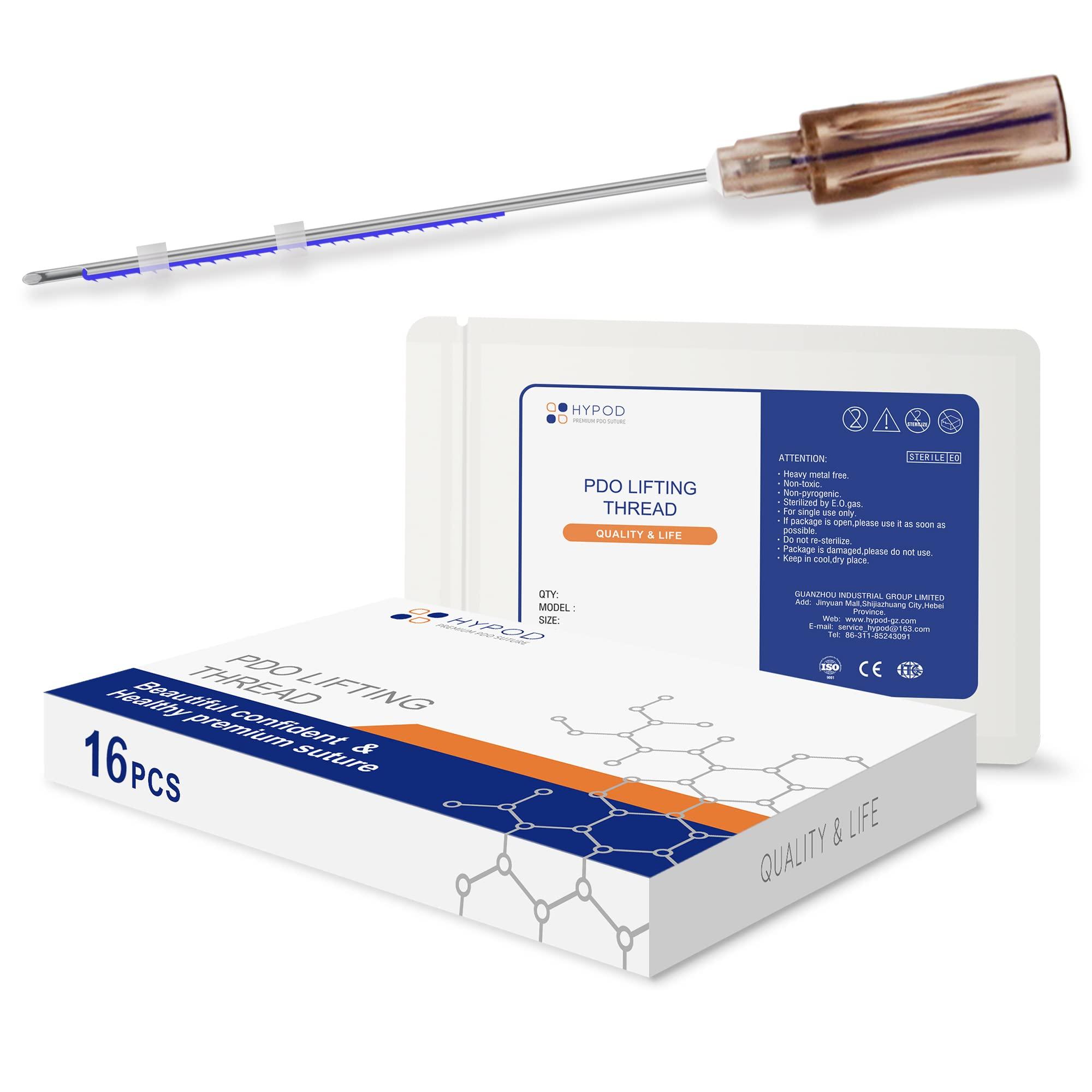 HYPOD HYPOD Pdo Cog Threads, Nose Thread Pdo Lifting Thread 16 PCS, 19G60MM