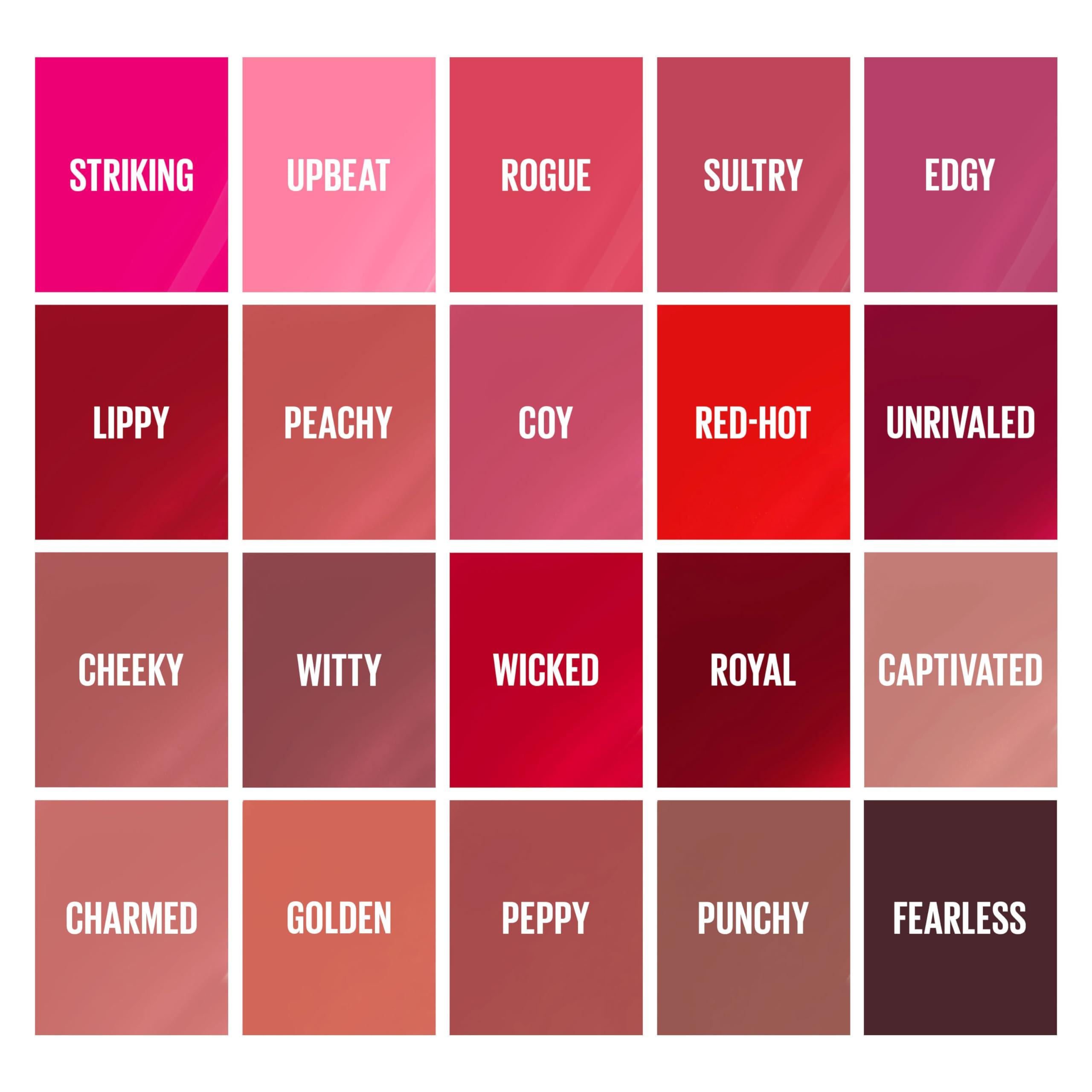 MAYBELLINE MAYBELLINE Super Stay Vinyl Ink Longwear No-Budge Liquid Lipcolor Make Up, Highly Pigmented Color and Instant Shine, Rogue, 1 Count