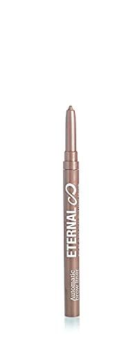 Eternal Eternal Automatic Water Resistant Eyebrow Liner with Shaping Comb – Long Lasting, Professional and High Precision Brow Definer with No Sharpening, Retractable Twist Up Mechanism (Light Brown)