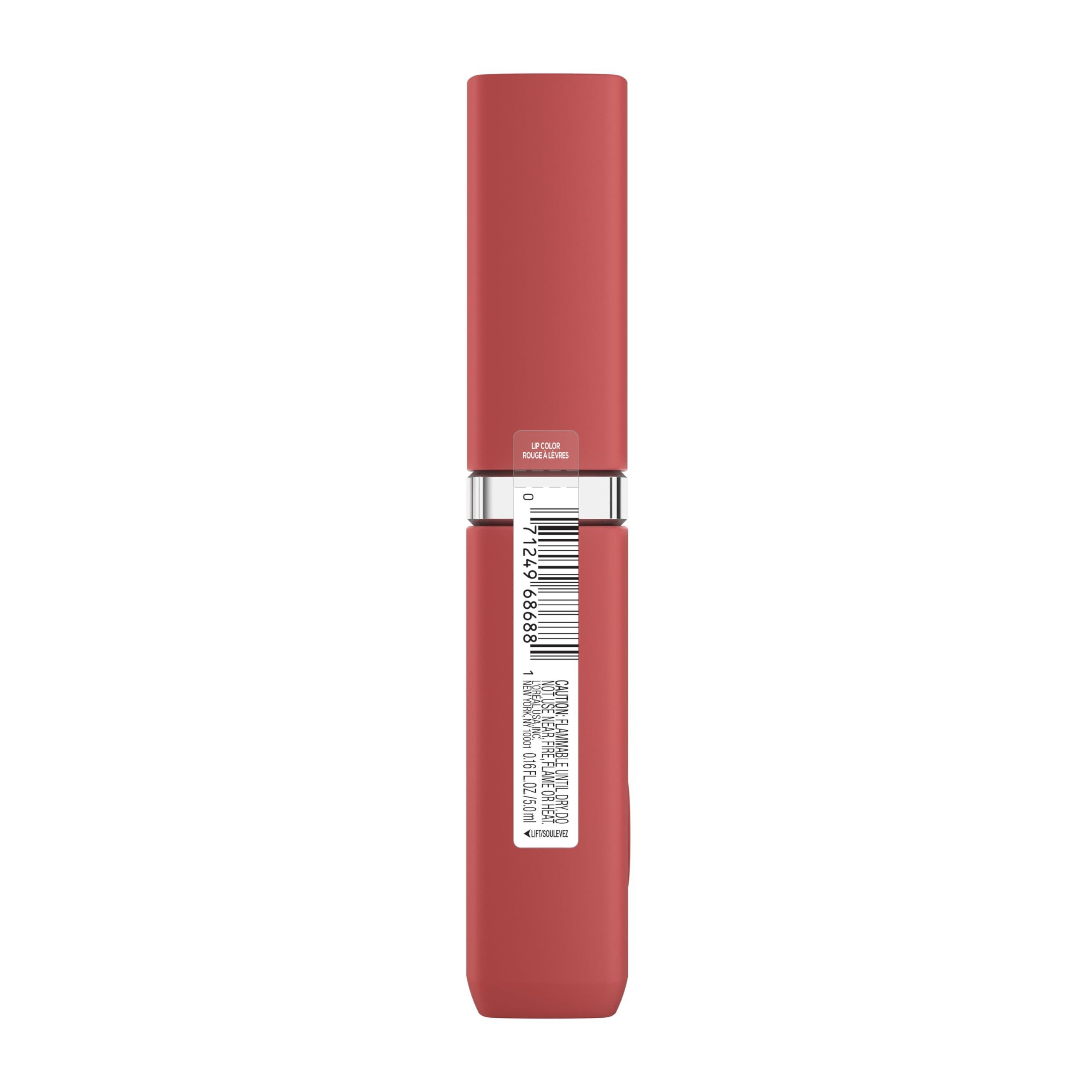 LOral Paris L\'Oreal Paris Infallible Matte Resistance Liquid Lipstick, up to 16 Hour Wear, Crush Alert 645, 0.16 Fl Oz