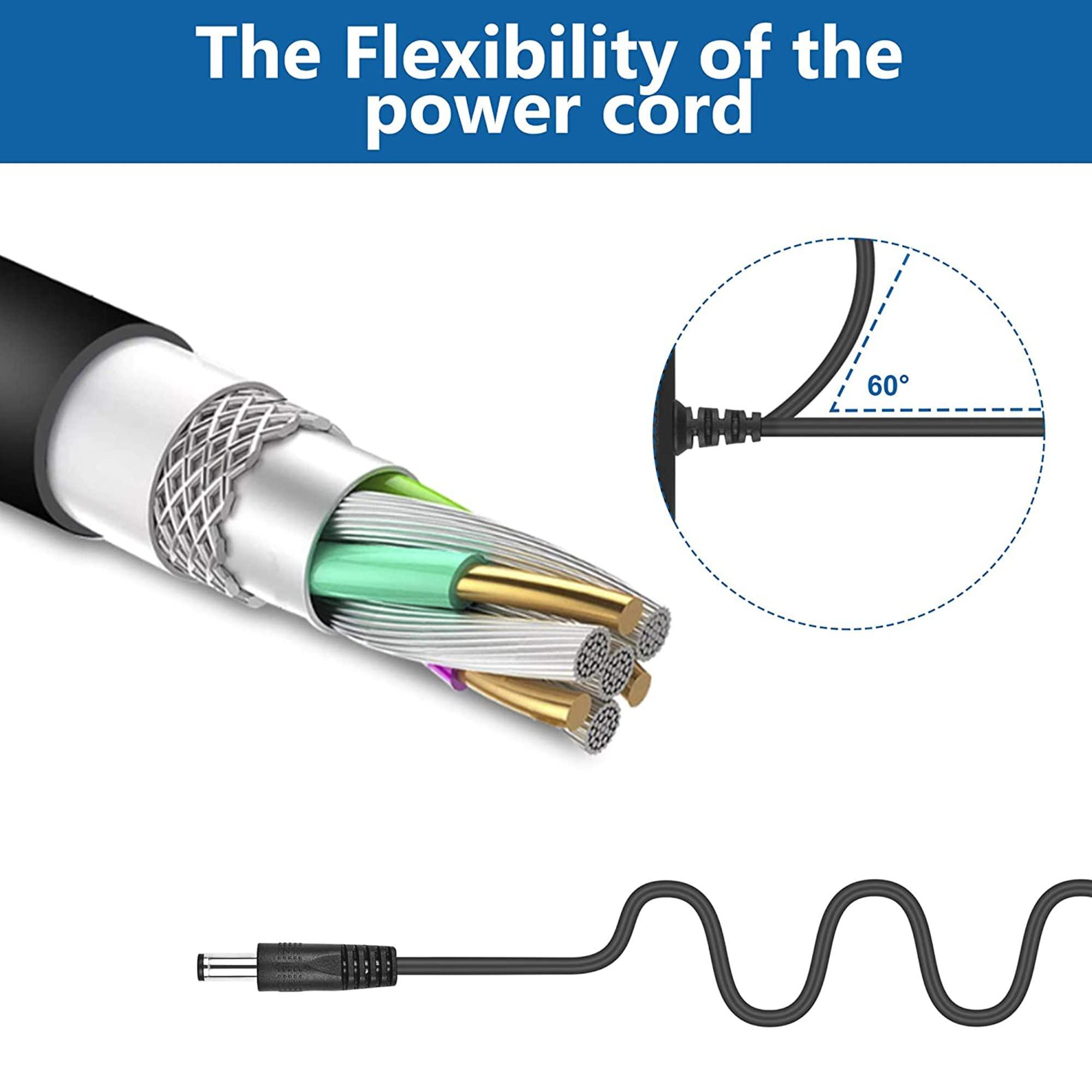 Jantoy Jantoy AC/DC Adapter Compatible with Braun Silk Epil 3 Perfection SE3370 Silk pil 3 SoftPerfection Electric Epilator Power Supply Cord Cable PS Wall Home Charger Mains PSU