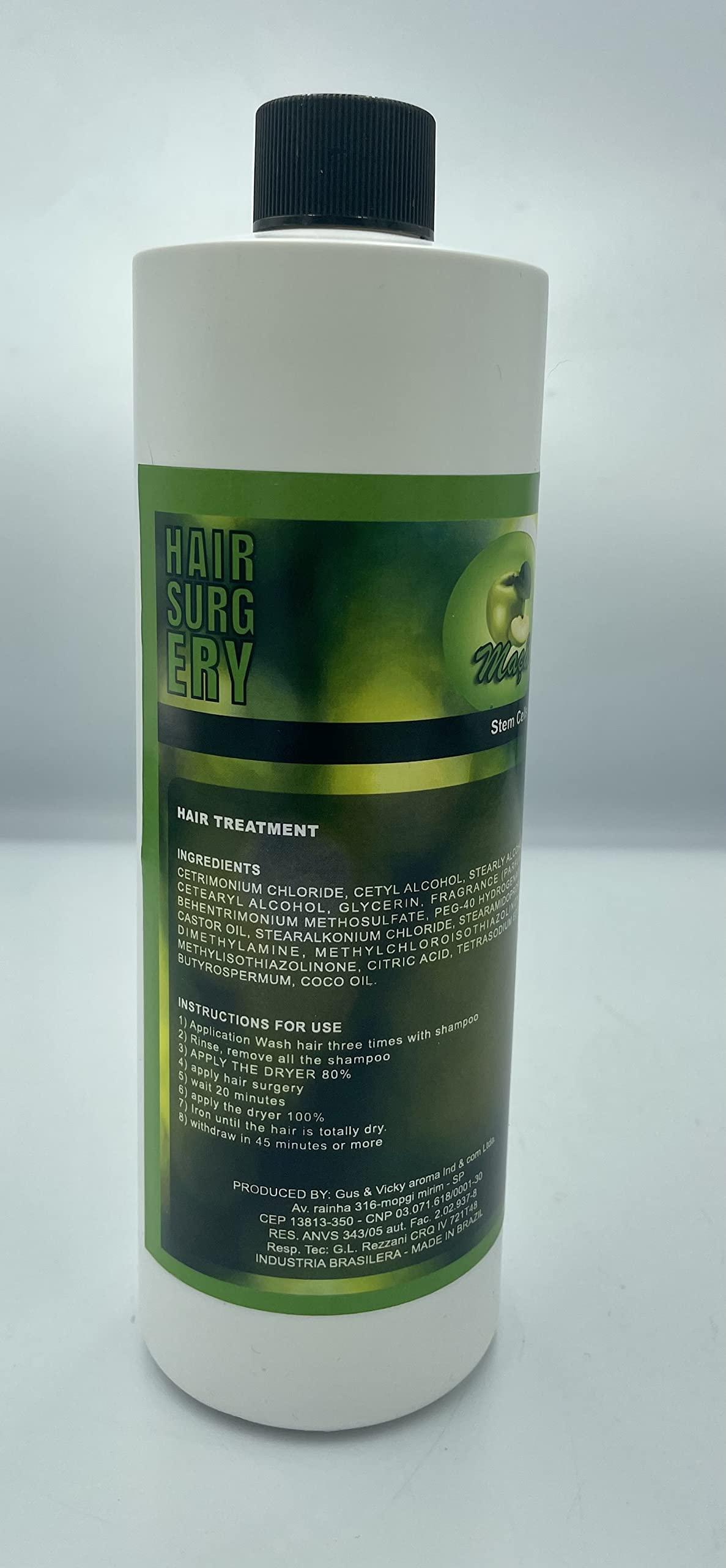 KERA FRUIT KERA FRUIT Hair Treatment 16 Fl Oz, Cirugia Capilar, Chocolate and Celulas Madres (CELULAS MADRES), Natural, Sulfate Free, Unisex, Straightening and Shining