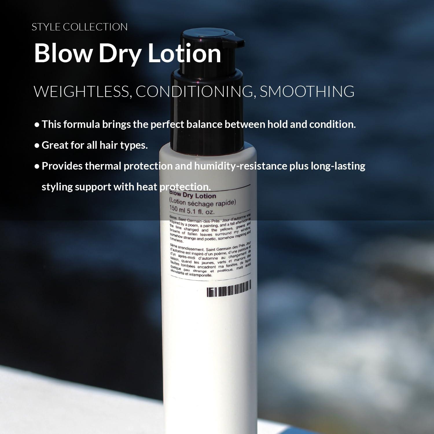 Number 4 Number 4 Blow Dry Lotion. Hair Styling Cream with Thermal Protection, Reduces Blow Dry Time, Smooth Finish & Volume, Anti-Frizz, 5.1 oz