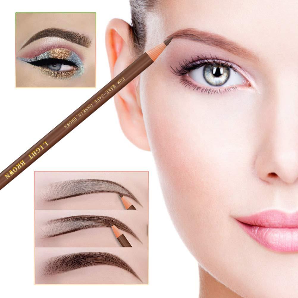 KAIQIKAIXI Waterproof Eyebrow Pencils Brow Pencil Set For Marking, Filling And Outlining+Microblading Pens Light Manual Tattoo Eyebrow Pens