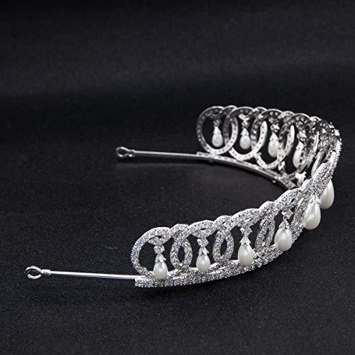 SEPBRIDALS The Grand Duchess Vladimir Tiara, Wedding Bridal Tiara Crown Diadem Women Hair Accessories CH10223