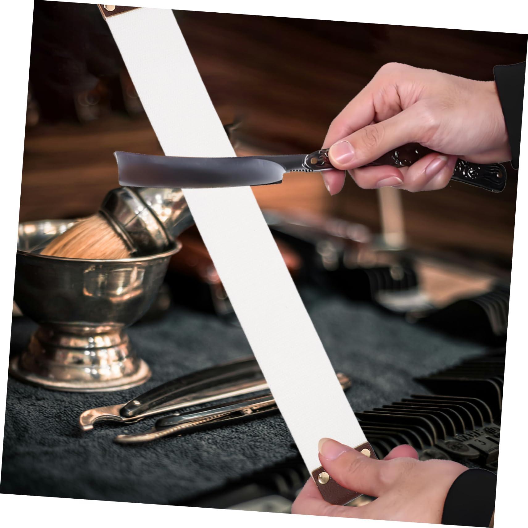 FOYTOKI FOYTOKI All-in-one Sharpening Tool: Barber Canvas Strop Razor Strop Shaving Belt Easy to Use Long-lasting for Straight Razors Fine Edges