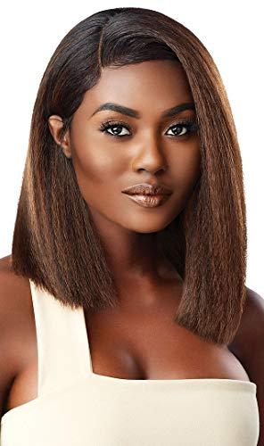 Outre Outre Melted Hairline Lace Front Wig HD Transparent Lace Deluxe Wide Lace Part 2x5 BREANNE (1B)