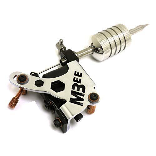 Micky Bee Micky Bee Professional Tattoo Machine Coil Chrome Killer Bee Color Shader 10 Wrap Coils