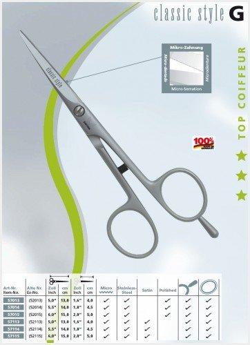 Kretzer Kretzer Hair Classic Style G 57015 (52015) 6.0"/ 15cm - Professional Hairdressing Scissors ~ Shears, Polished