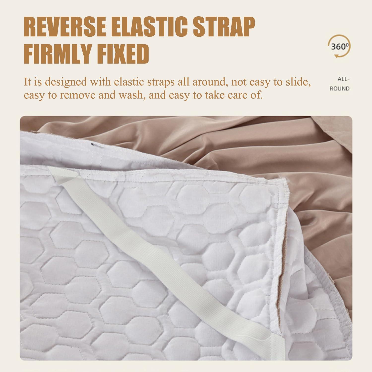 LDLCYCN LDLCYCN Massage Table Skirt with Elastic Band Beauty Salon Massage Table Bed Sheet with Skirt Spa Bed Cover Soft Massage Table Sheet Cover with Face Breath Hole Washable,Blue,70x185cm(T)