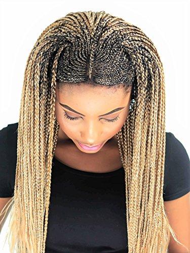 Wow Braids Cornrow Fulani Braid Wig - Color 27/white - 22 inches