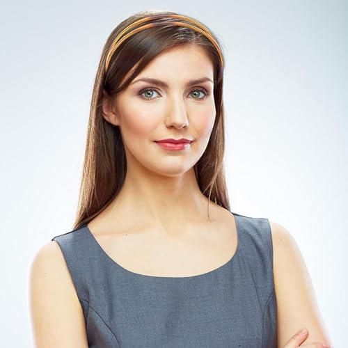 minkissy minkissy 2pcs Toothed Headbands Plastic Hair Band Anti-slip Hair Hoop Daily Headpiece for Women Girls