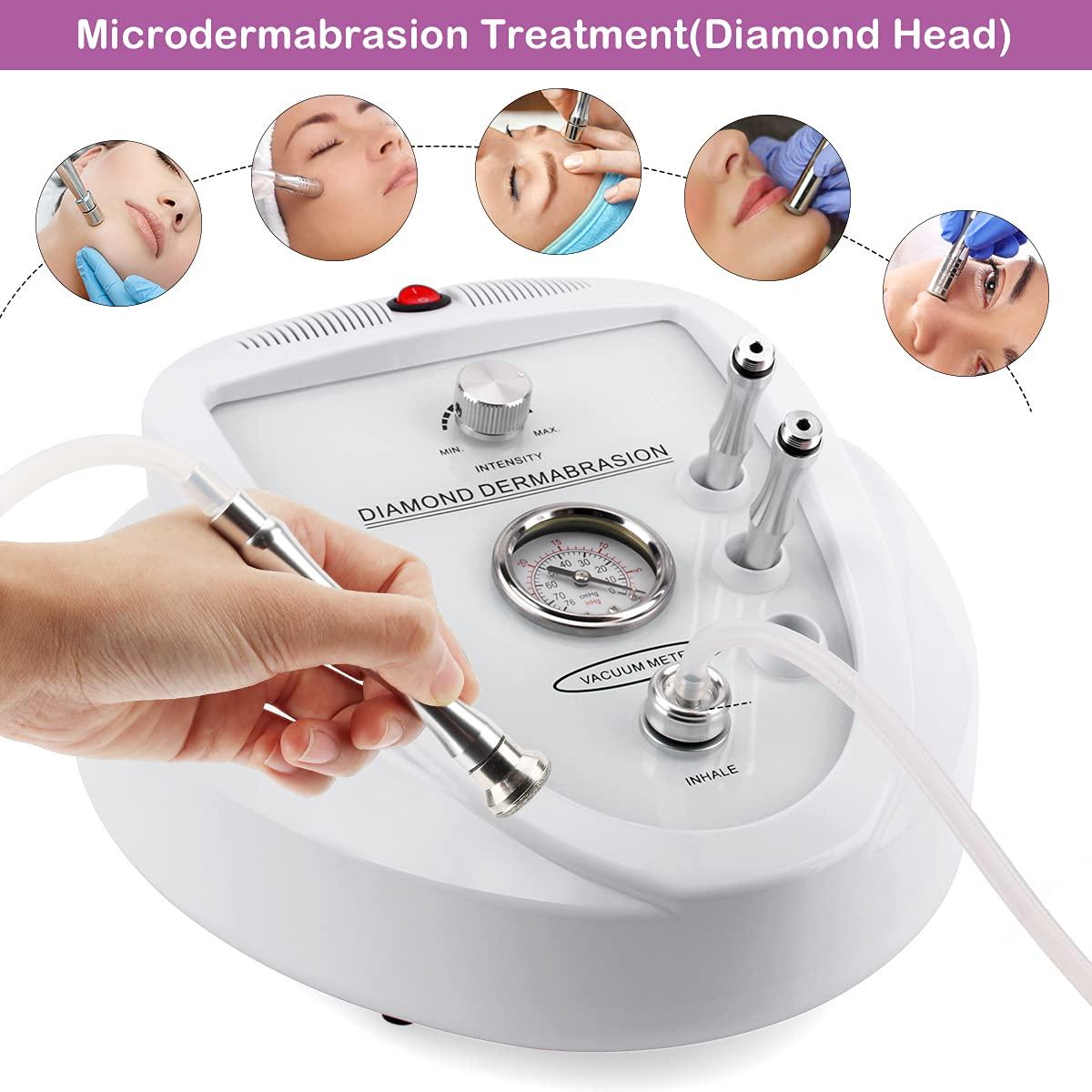 Yofuly Yofuly Diamond Microdermabrasion Machine, 65-68cmHg Suction Power Professional Dermabrasion, Home Use Facial Skin Care Equipment