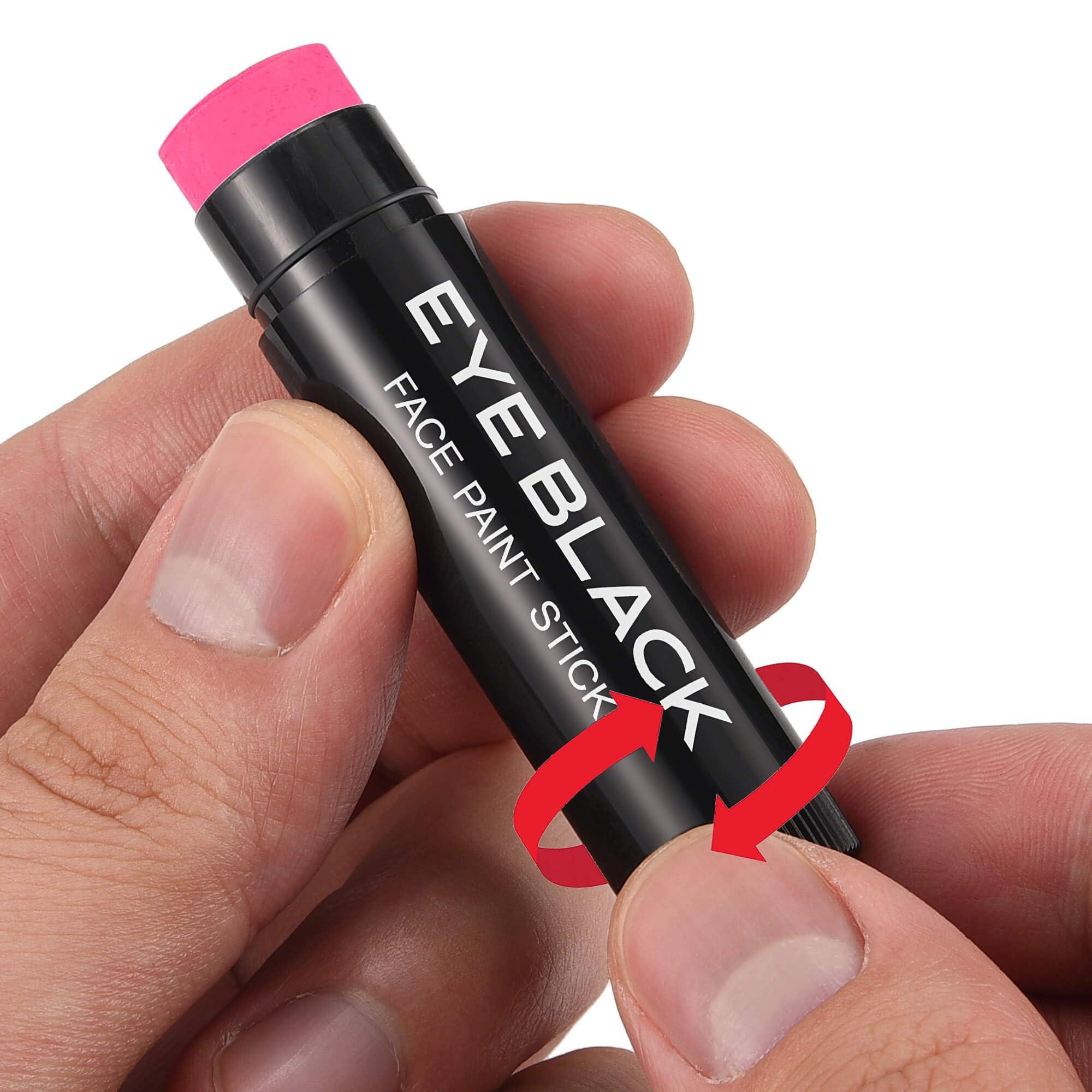 CCbeauty CCBeauty Pink Eye Black Stick for Multi Sports, Anti-Glare Eye Black For Baseball Football Softball Lacrosse, Water-Proof Eye Black Grease Paint For Athletes & fans