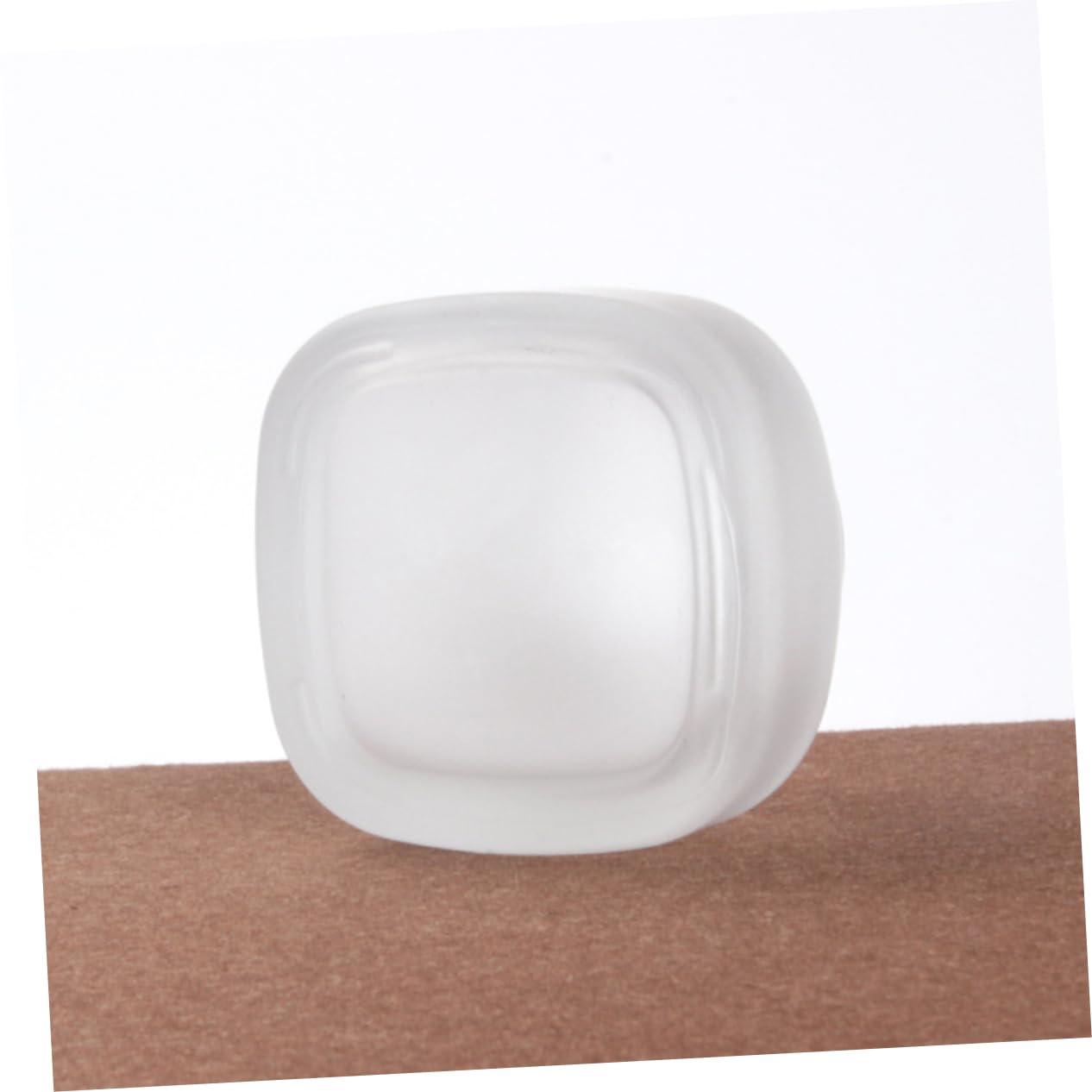 NOLITOY NOLITOY 3pcs Glass Cosmetics Jars Containers with Lids Small Cosmetic Container Cosmetic Bottle Refillable Empty Cosmetic Containers Sample Jar Container with Lid Glass Lotion Jar